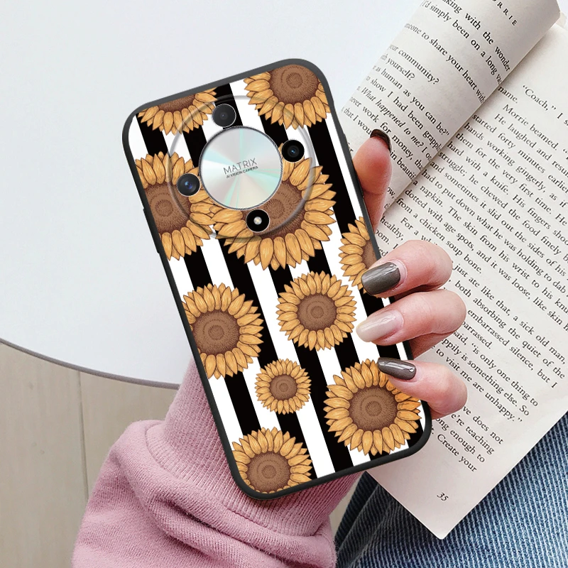 Cute Cat Silicone Soft Back Case with Lovely Cartoon Design