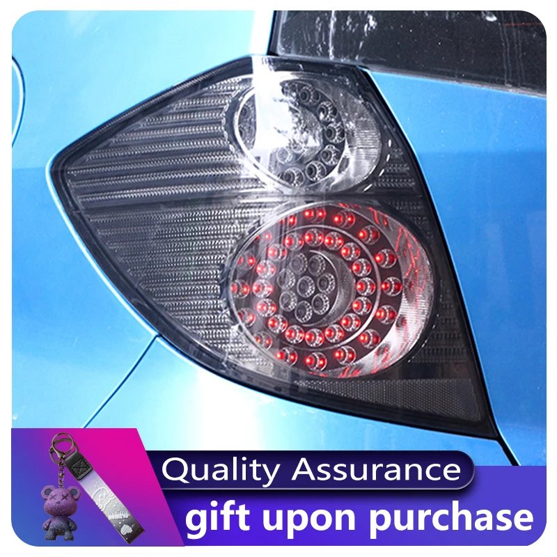 

For Toyota Fit Jazz 2008-2013 year LED Tail Lights LED Rear Lamp LED Break+Turning Signal+Resever