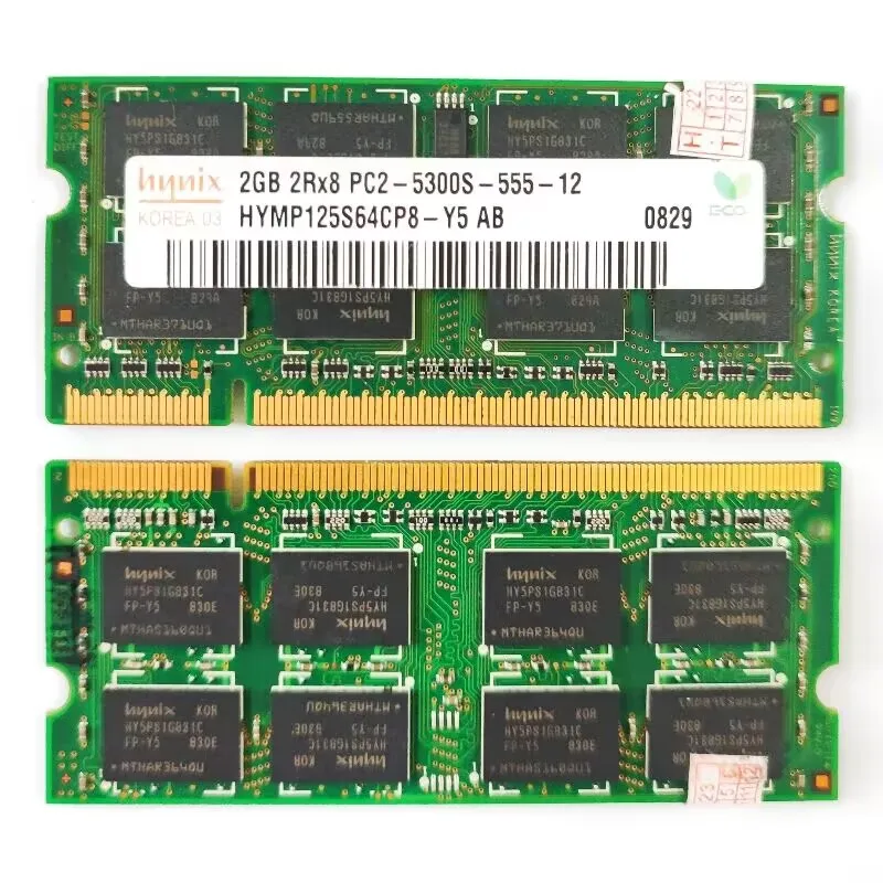 RAM DDR2 2GB 667MHz SODIMM Per Laptop - PC2-5300S, 200-Pin, Non-ECC - Foto 11