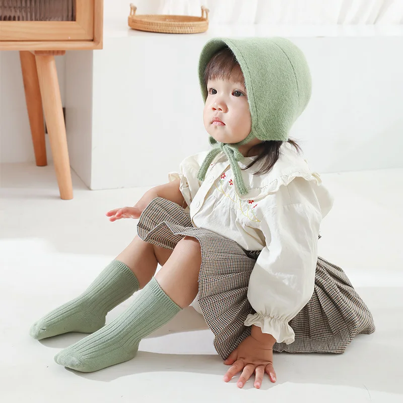 

5Pairs/lot Spring Autumn Baby Girls Boys Socks Cotton Soft Children's Socks Korean Style Socks for Girls Boys 0-5Years