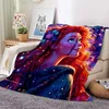 Brave Merida Princess Printed Blanket for Home Travel Soft and Comfortable Blanket for Adults and Kids Cartoon Blanket 4