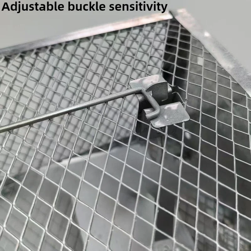 Reusable Humane Rat Trap Cage Mouse Cage Trap Wire Mesh Squirrel & Chipmunk & Rat Pest Catching Cage for Home Garden Warehouse