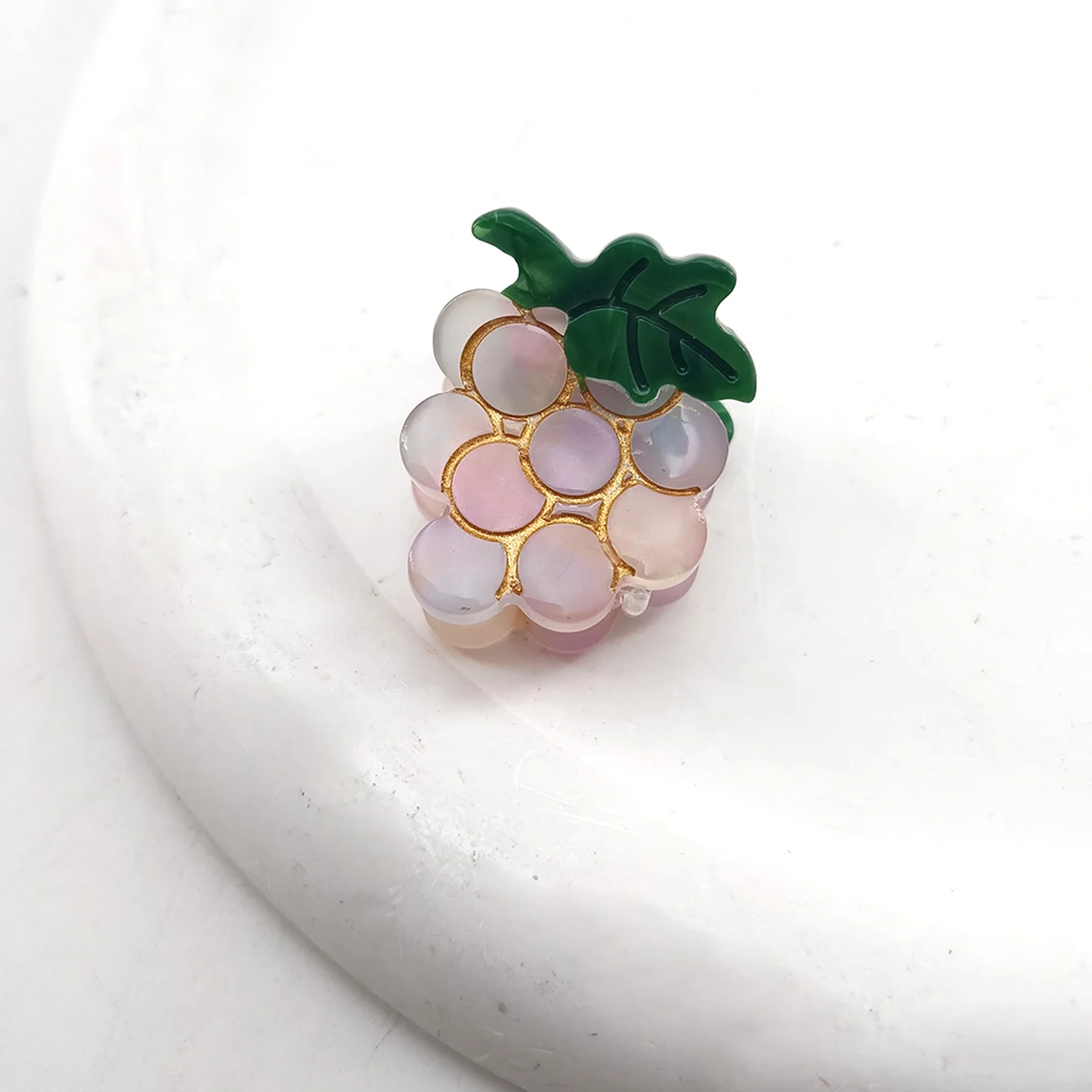 1/2/4 PCS Fruit Acetate Hairpin Cute Little Grab Strawberry Lemon Cherry Grape Bangs Broken Hairpin Top Clip Hair Accessories