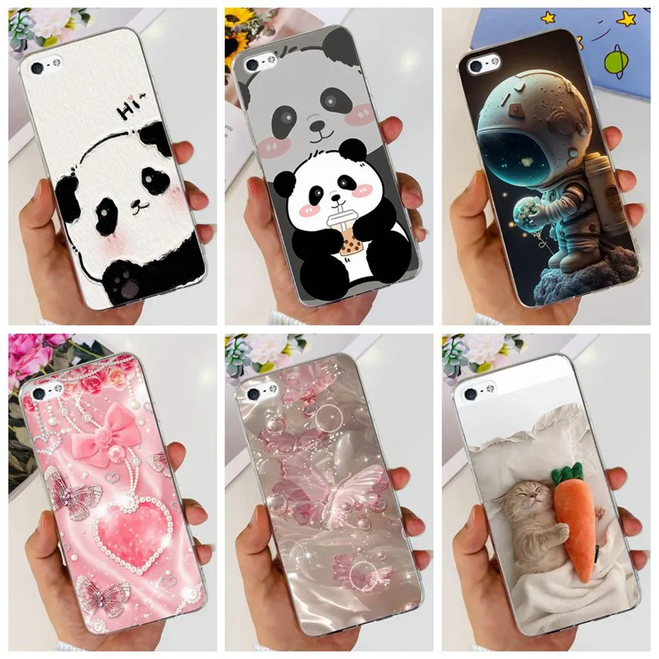 Charming Abstract Art Soft Silicone Phone Case