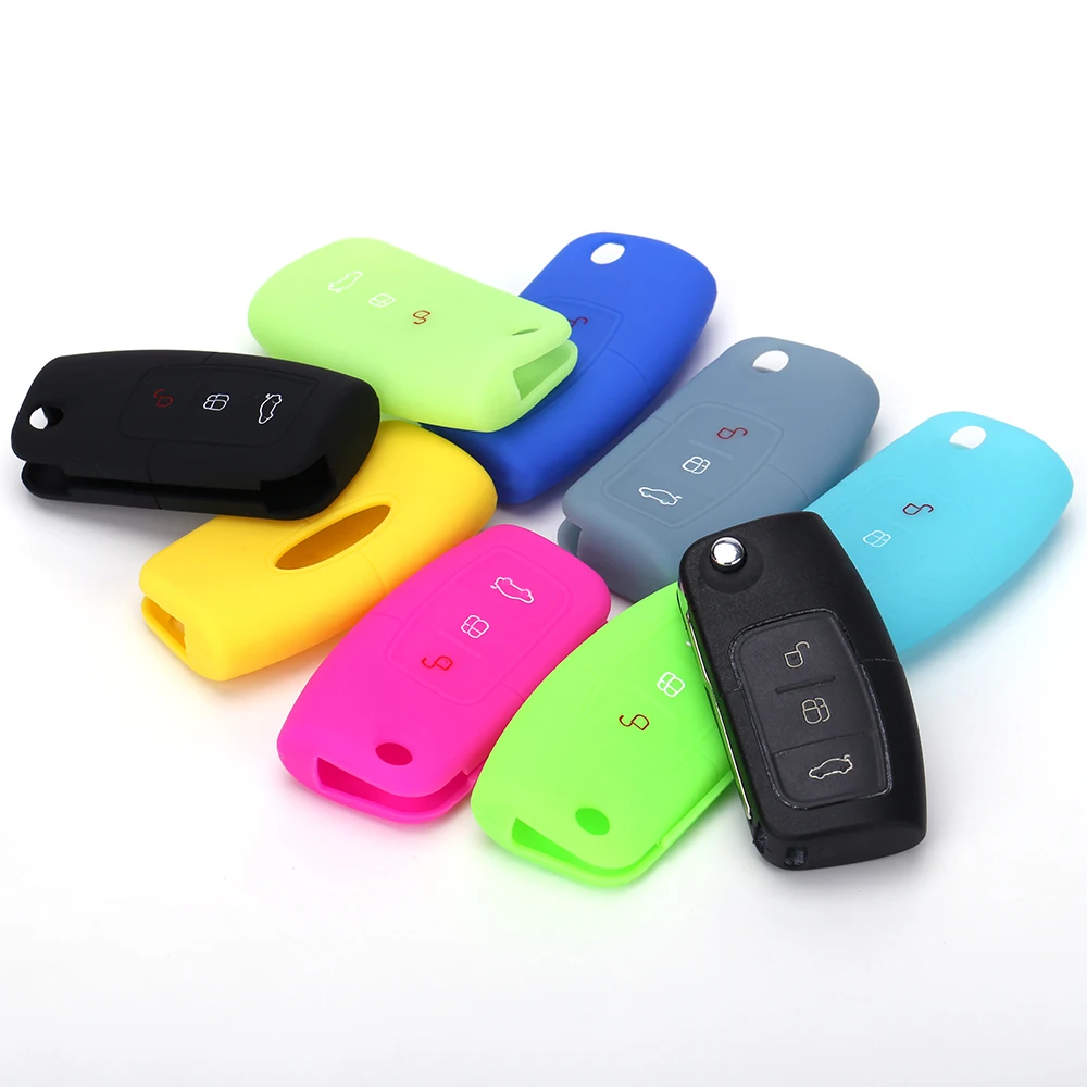Key Remote Cover Case Flip Shell For Ford Fiesta Focus 2 Ecosport Kuga Escape