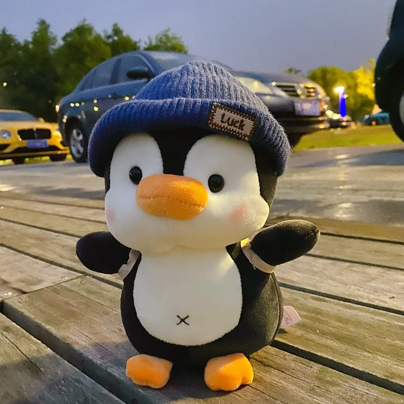 

Kawaii Huggable Soft Travel Penguin Plush Toys For Children Stuffed Toys Baby Doll Kids Toy Birthday Gift For Children Girls