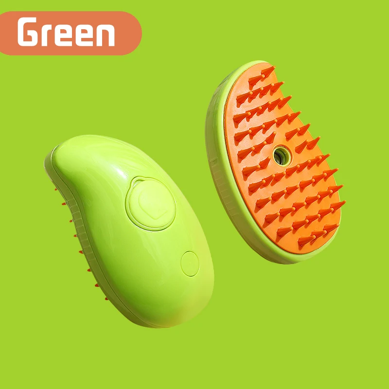 Enhanced Pet Grooming 3-in-1 Electric Spray & Massage Brush