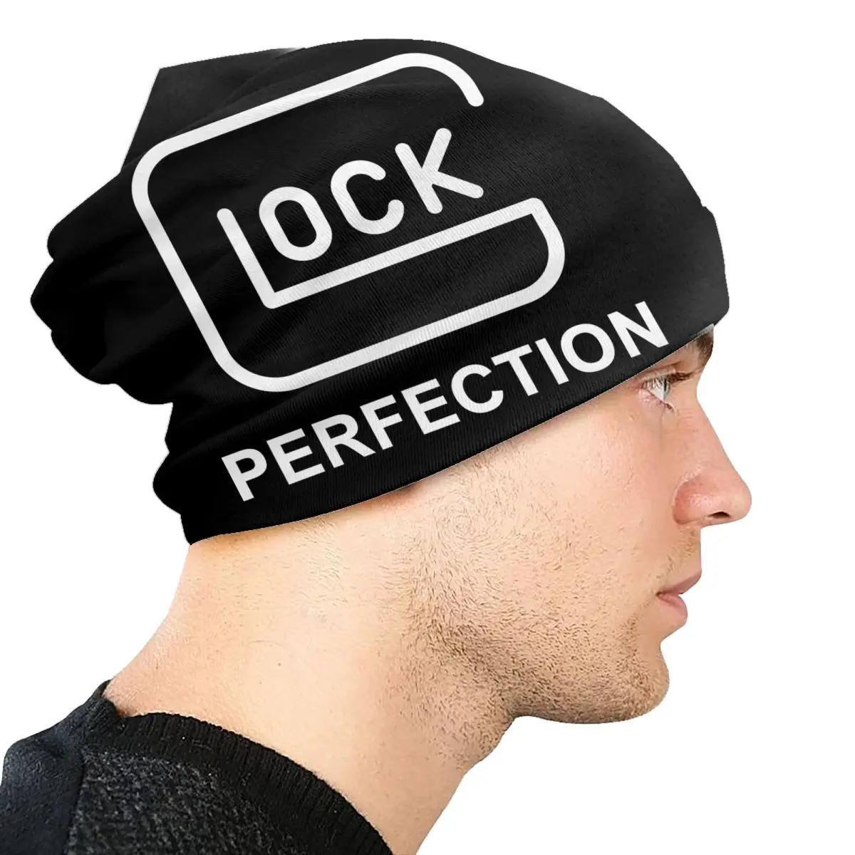 Tactical Glock Shooting Sports Skullies Beanies Caps Fashion Winter Warm Women Men Knit Hats Unisex Adult Bonnet Hats