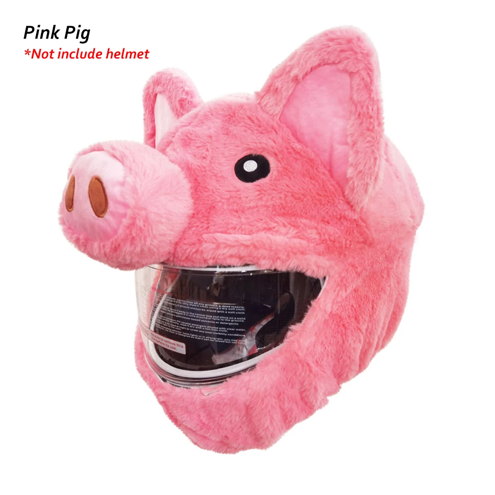 Housse de casque de moto Pig, Housse de casque drôle, Cadeau pour