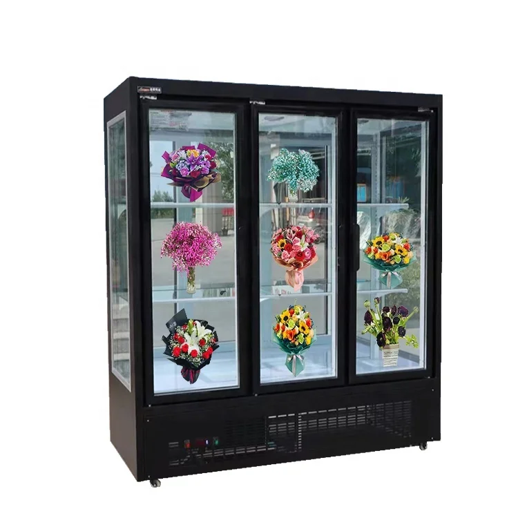 Rose Fresh-keeping Cabinet-Green Leaf Plant Constant Temperature Display Case For Carnation Flowers