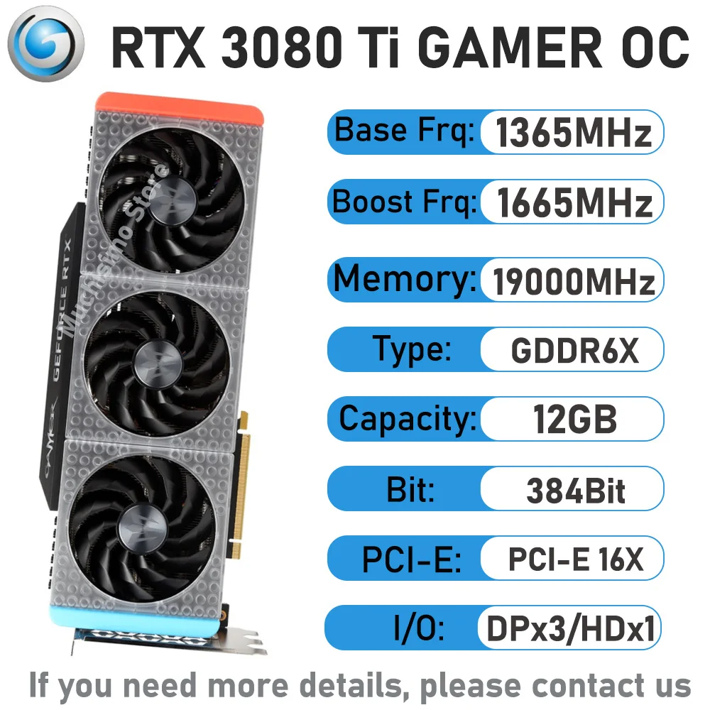 Gddr6x Galaxy Geforce Rtx 3080 Ti Gamer Oc Geforce Rtx 3080 Ti 