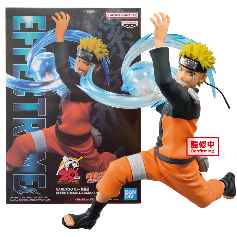 thumbnail image 1 of Figura de Naruto Shippuden UZUMAKI NARUTO de 15 cm, figura de acción de PVC con pose de batalla y Rasengan, modelo de juguete de colección de regalo, 1 of 4