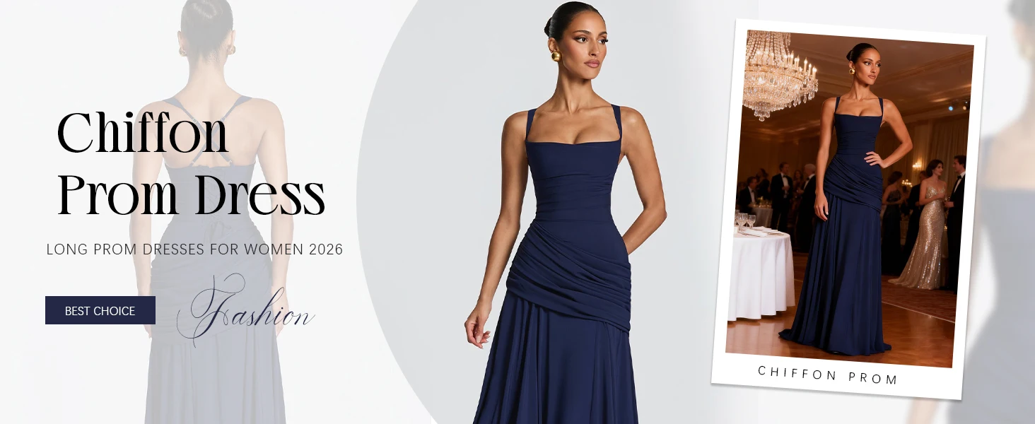 long bridesmaid dresses for women chiffon ruched prom dress