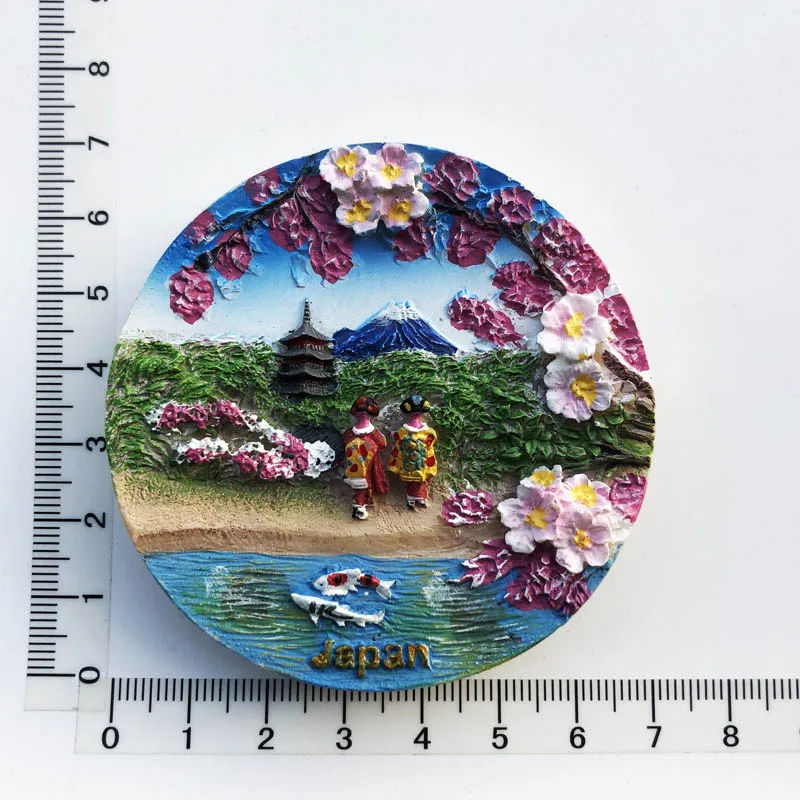 Monte Fuji Giappone Frigorifero Magnete Da Viaggio Souvenir