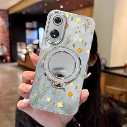Cover per telefono con supporto per bracciale a forma di fiore adorabile