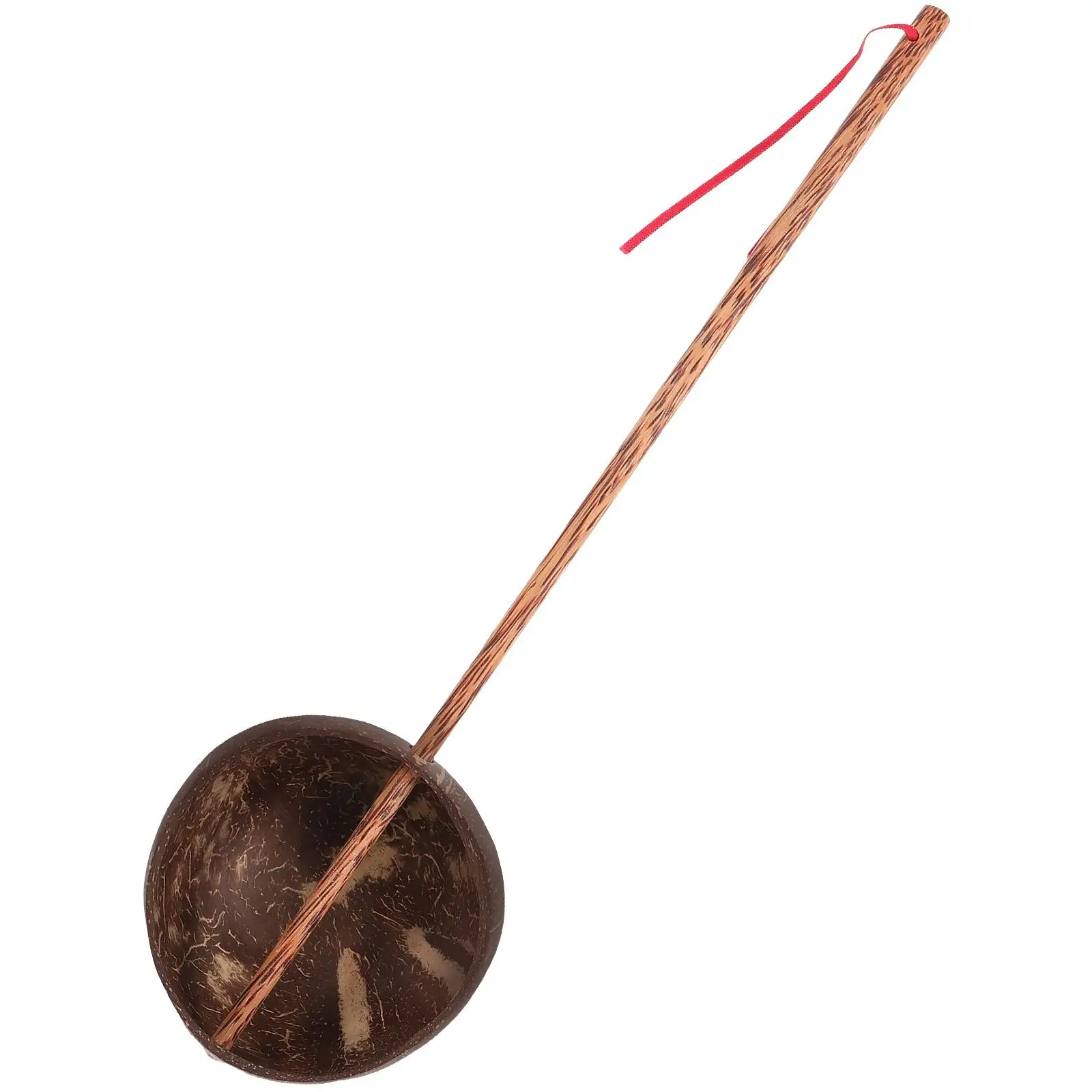 Coconut Shell Long H Spoon Multi functional Water Ladle Bath Scoop Sauna Portable Home Kitchen Gadgets Wooden Dippers