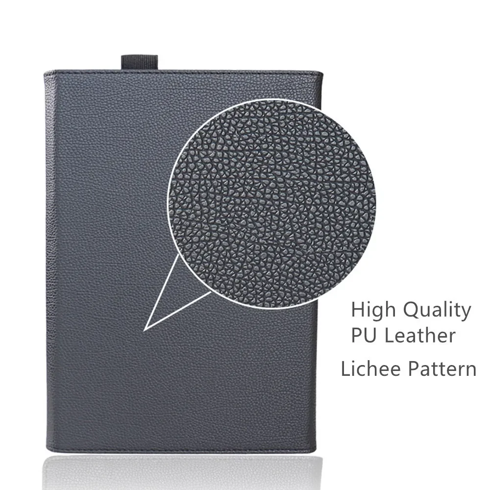 Premium PU Leather Folio Stand Cover for 10.3'' 2-in-1 Laptops