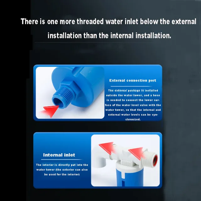 Valvola A Galleggiante Automatica 1/2" - Per Serbatoi Acqua, Antiruggine E Facile Installazione - Foto 14