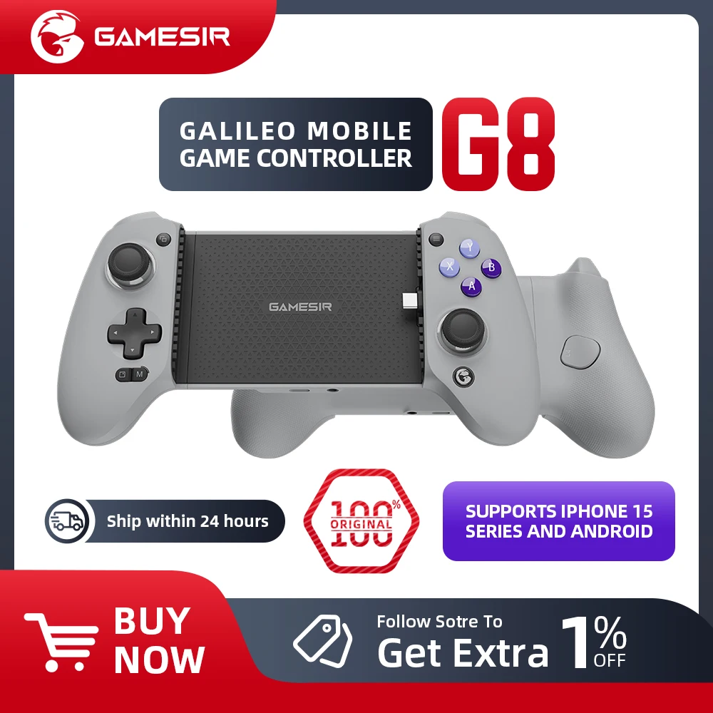 GameSir G8 Galileo Type C Gamepad Kontroler telefonu