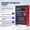 Surface Roughness Tester Meter High Accuracy 0.01μm Profilometer Portable Profile Gauge 4 Testing Parameters Ra/Rq Rz/Rt 2