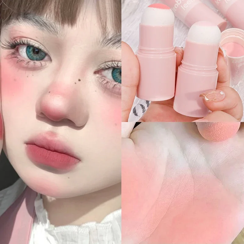 Blush Sticks Impermeabili Rouge Cheeks Contouring Fard Coreano Trucco Nutriente A Lunga Durata Schiarente Pelle Cosmetici Donna