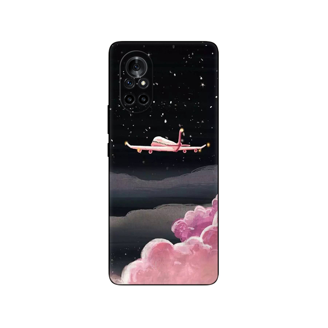 Huawei Nova 8 Case Nova8 5G 4G Back Cover For Huawei Nova 8 5G Phone Cases Soft Silicone TPU Fundas 6.57 inch black tpu case