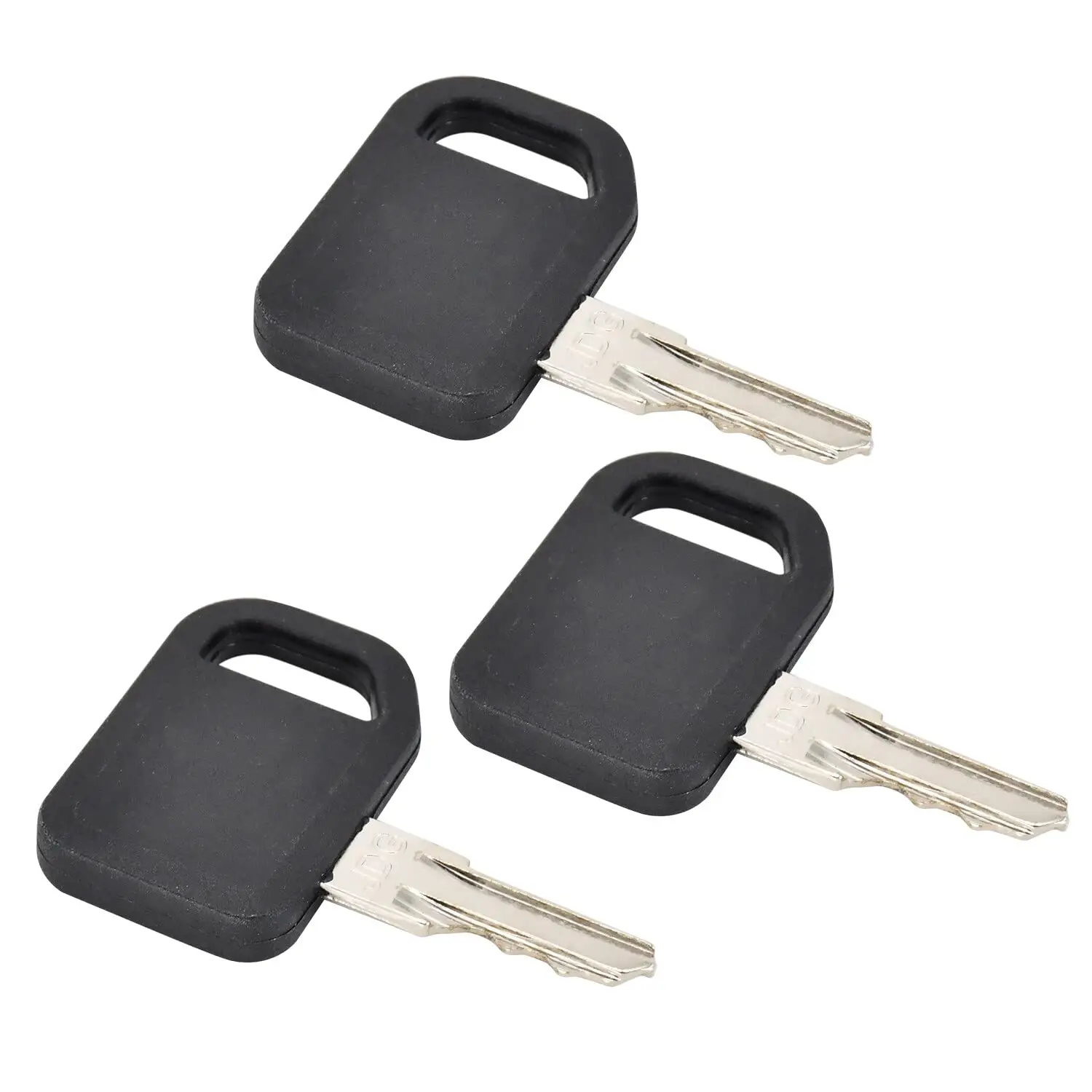 3PCS AM131841 Ignition Keys 131841 AM101600 Compatible with John Deere Gator CS/CX/HPX 4X2 4X4 X500 GX GT LX Series 130 240 245