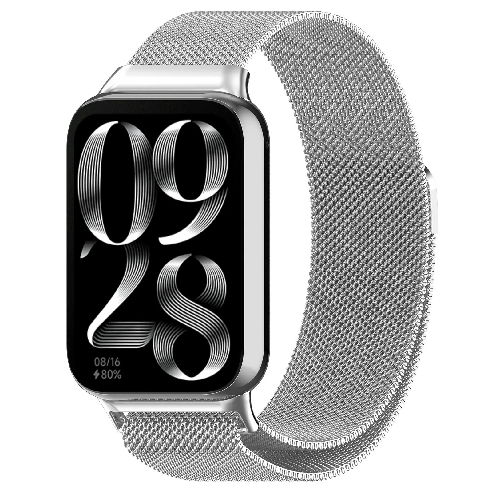 Sleek Milanese Stainless Steel Replaceable Watch Strap