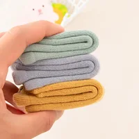 Children's Combed Cotton Warm Socks Neonate Windproof Long Cartoon Turnip Socks Baby Winter Wool Circle Thickened Cotton Socks 5
