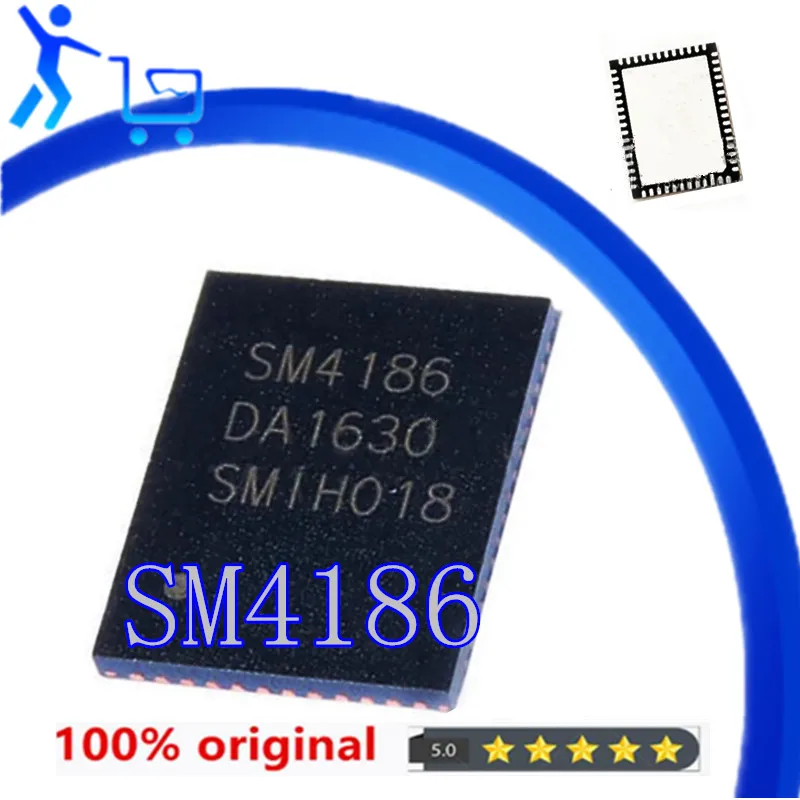 

5PCS 100% New SM4186 QFN Chipset TV LCD chip
