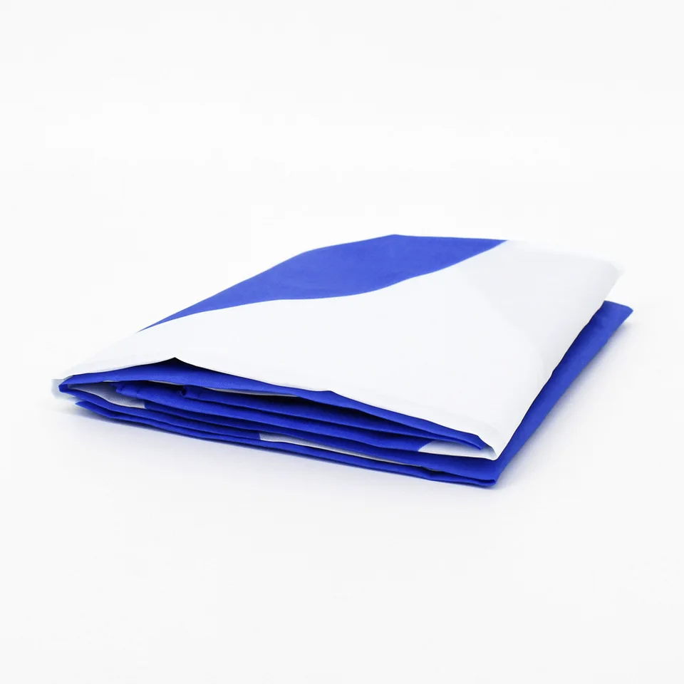 Saint Barth Costume Bandiera Blu Croce Bianca Immagini E