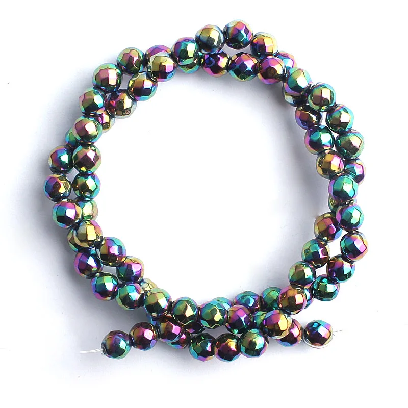 Gold Plated Natural Hematite Irregular Beads