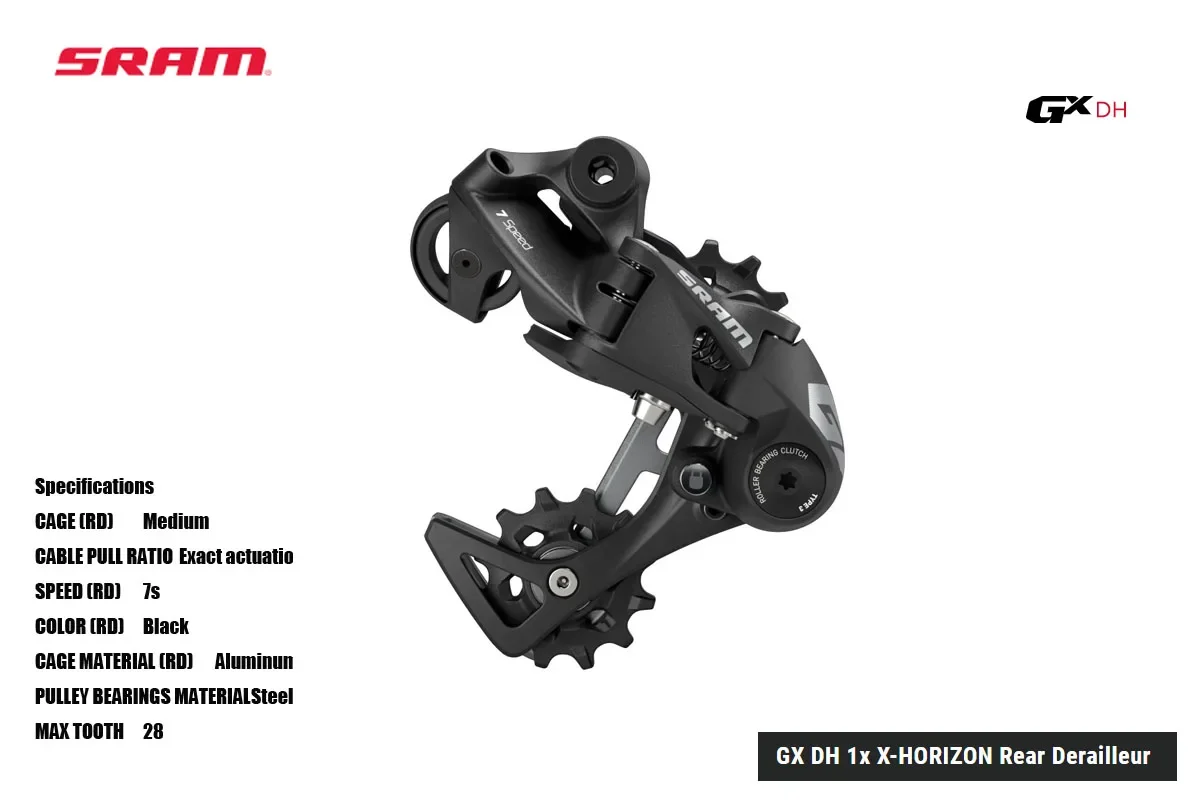 SRAM GX DH Unveiled: Trigger Shifter + X - HORIZON Rear