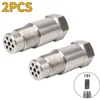 2PCS Sensor Spacer Adapter Check Engine Light CEL mini catalyst O2 Sensor Spacer Adapter M18X1.5 1