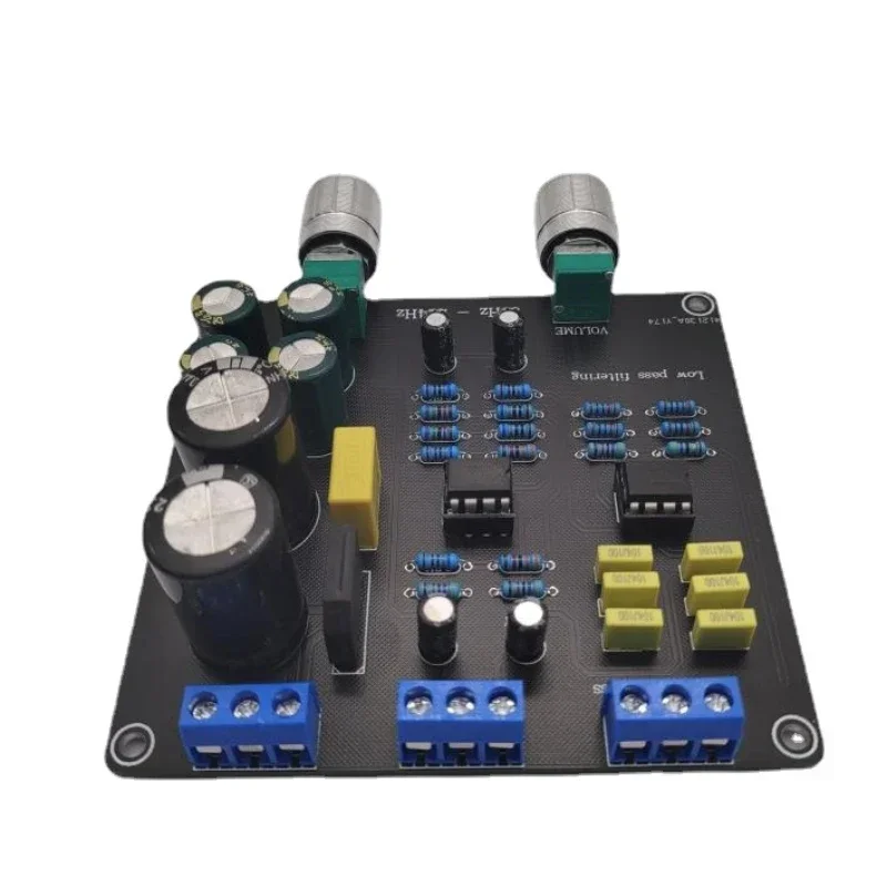 Crossover Elettronico Per Subwoofer - 3 Tagli Frequenza, Ingresso/Uscita RCA, Regolazione Guadagno - Foto 3