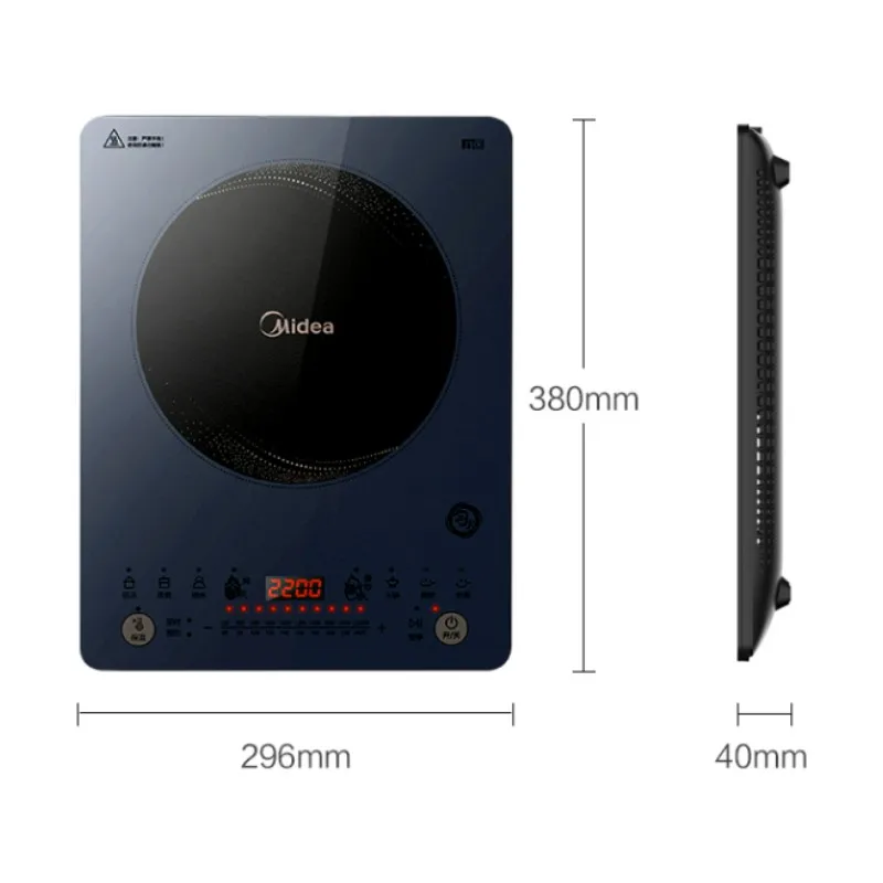 Midea Induction Cooker, Household High-power Frying Pan, Complete Set of High-power Hotpot, Dormitory Battery Stove Hotpot