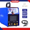 CT418 TIG/ MMA/CUT TIG Welder, Inverter 3 in 1 Welding Machine,180A TIG/ MMA 40A CUT ,Portable Multifunction Welding Equipment 1
