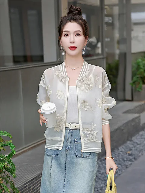 National Style New Chinese Style Sun Protection Jacket Women New - Main Image