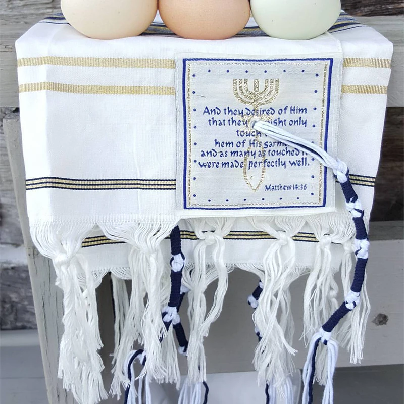Israel Judaism Talit Prayer Scarf For Women Men Messianic Jewish Tallit Morning Prayer Shawl With Bag Tassels Wraps Scarves