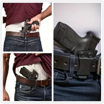 9mm Pistol Case IWB kydex Inside the Waistband Concealed Carry Holster Custom Fit For Taurus G2C Righthand Gun Pouch 6