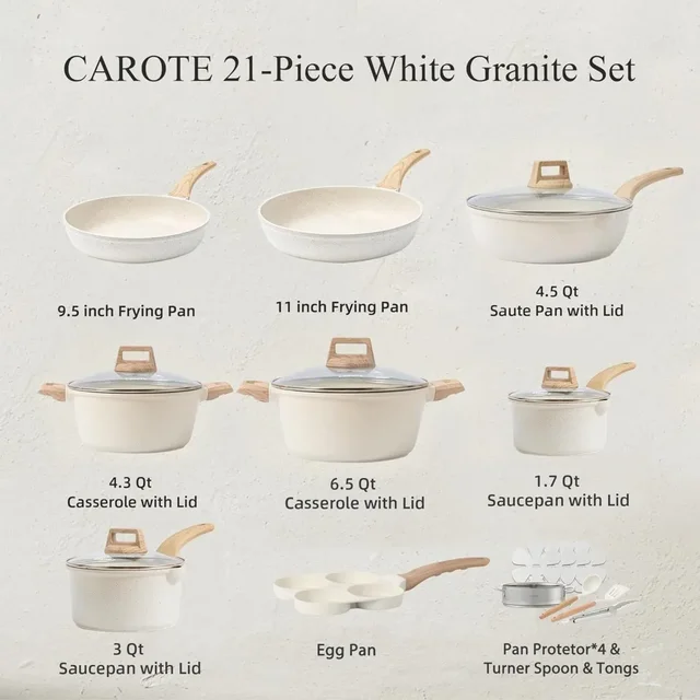 21-Piece Cookware Set 2