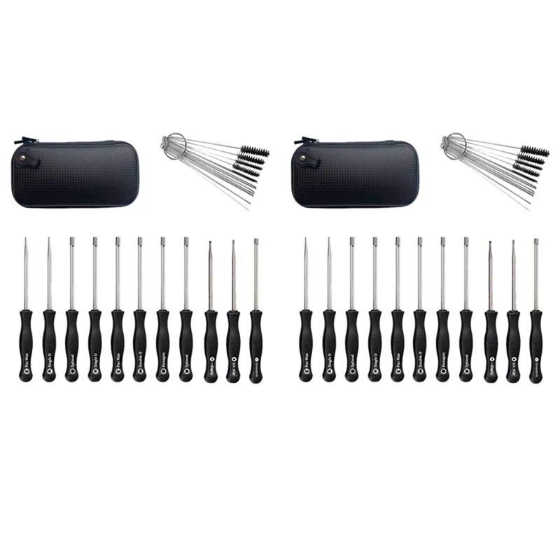 

Набор отверток для карбюратора 22 шт., набор инструментов с чистящими иглами для карбюратора, кисти подходят для карбюратора 2-х циклов