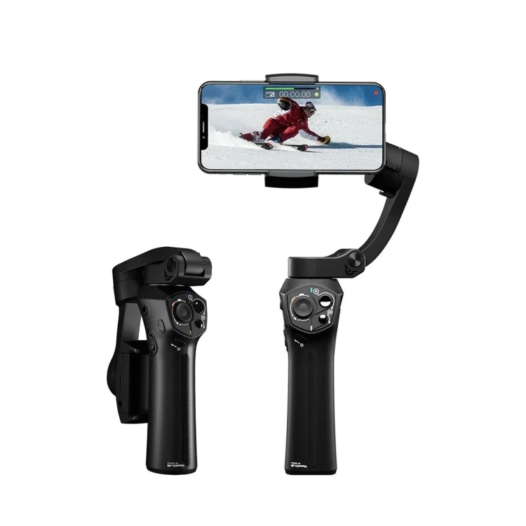 

2021 Snoppa Atom 3-Axis Gimbal Stabilizer for iPhone GoPro Hero 4 5 6 Smartphone Smartphone Vlog Youtube Live Video Record