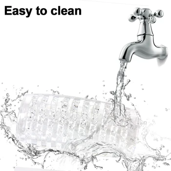 9cm Transparent Male Masturbator Artificial Pussy Vaginal for Men 18 Glans Sucking Penis Pump Spikes Exerciser Sex Toys Erotic 2