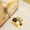 #Golden Toilet Flushing Cistern Ceramic Toilet Anti-Blocking Deodorant Concealed Squat Toilet Squat 4