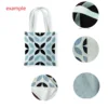 Custom-made Canvas Coth Tote Fabric Lunch Shopping Storage Bag, Home Storage & Organization, 33x37cm 2