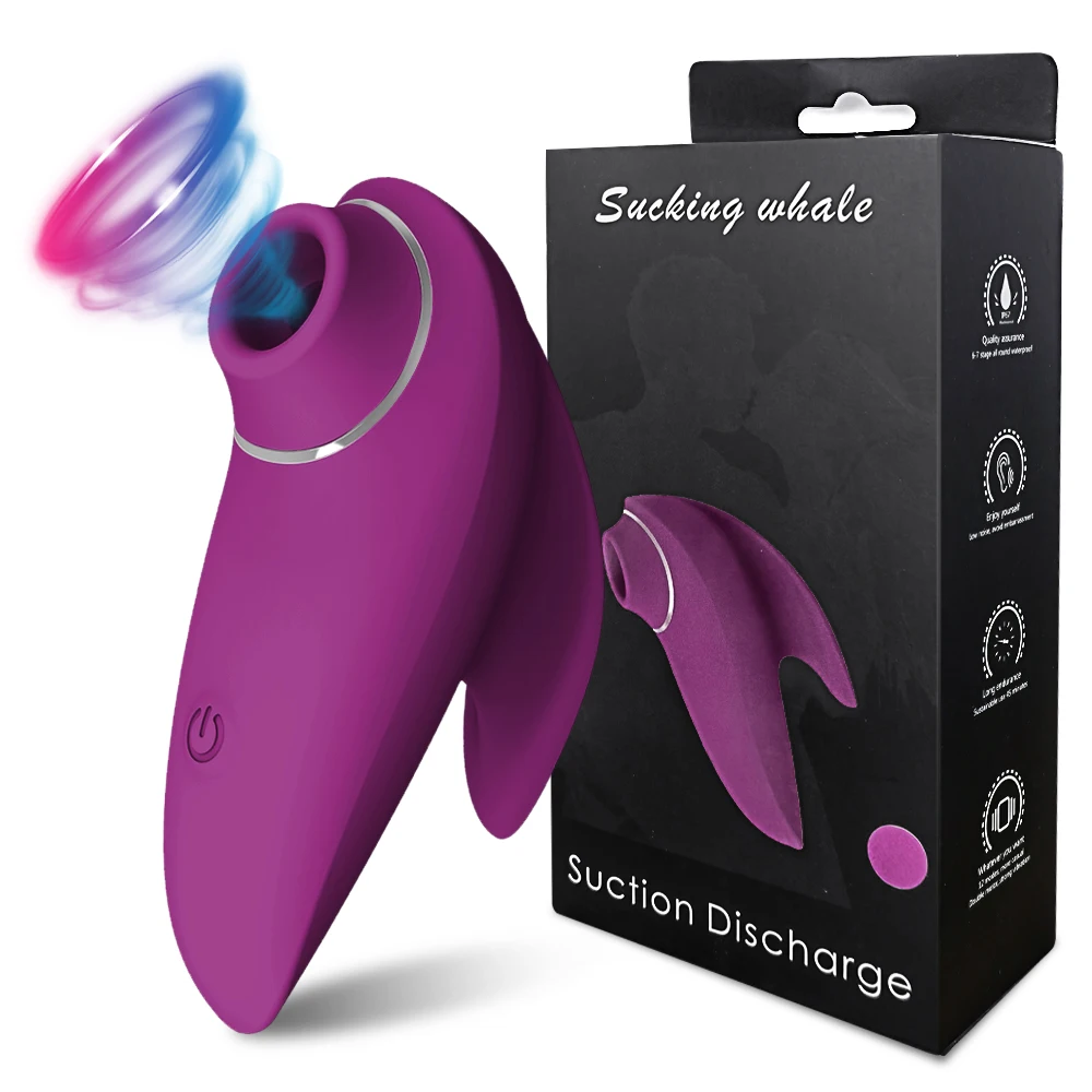 Imevä Vibrator Seksilelu naisille Värinä klits Sucker Clitoris Stimulaattori Suun tyhjiö Imuvärähtely_voghion.com