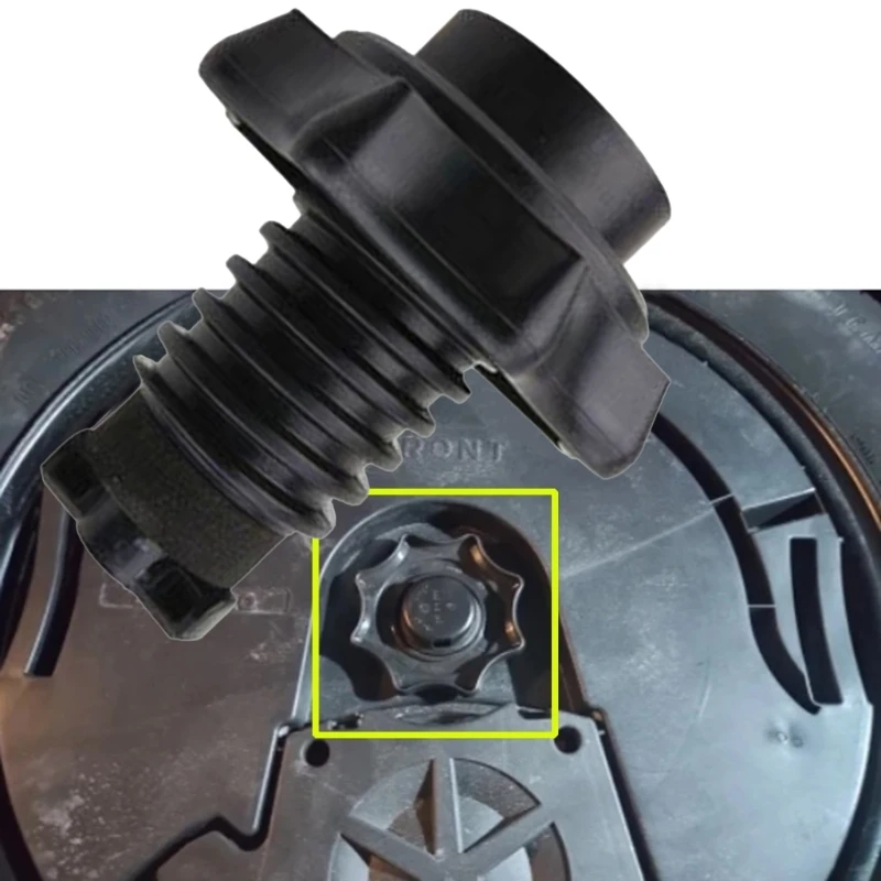 Spare Wheel Tire Hold Fixing Mounting Screw Retainers Plastic for Golf 6 MK6