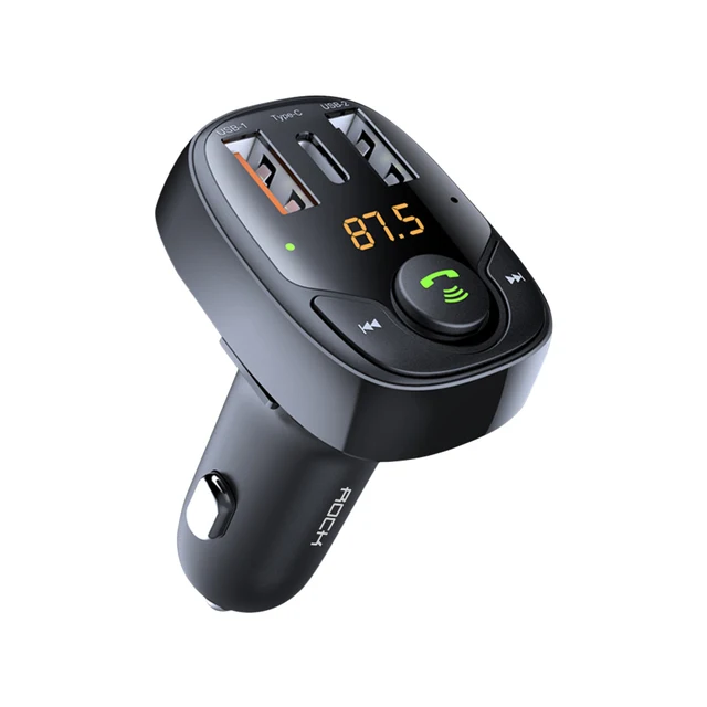 36W Dual USB Car Charger Bluetooth FM Transmitter Handsfree Receiver MP3 Music Player Fast Charger Car Electrical Appliances 4