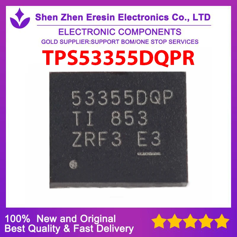 

Free shipping 1PCS/LOT TPS53355DQPR QFN New and original